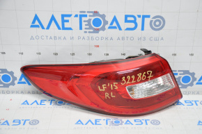 Light outer wing left Hyundai Sonata 15-17 lamp