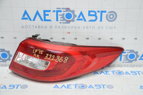 Light outer wing right Hyundai Sonata 15-17 lamp