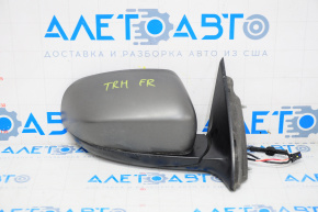 Right side mirror assembly Jeep Cherokee KL 14-18 3 pins, graphite
