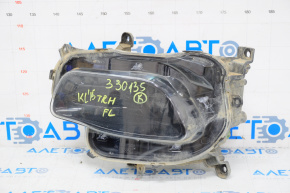 Headlight front left bare Jeep Cherokee KL 14-16 dorest halogen black