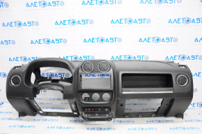 Torpedo front panel without AIRBAG Jeep Compass 11-16 black