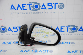 Right side mirror complete Jeep Compass 11-15 5 pins, heated, structure