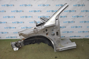 Quarter front left Jeep Compass 11-16 silver, painted, rusty