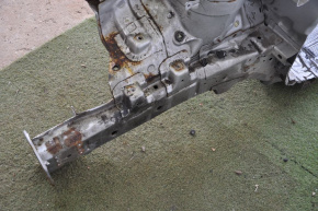 Quarter front right Jeep Compass 11-16 silver, painted, rusty