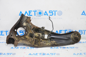 Rear left trunnion Jeep Compass 11-14 with lever, rusty, torn silent block