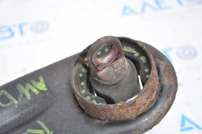 Rear left trunnion Jeep Compass 11-14 with lever, rusty, torn silent block