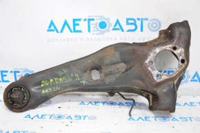 Rear right trunnion Jeep Compass 11-16 with lever, rusty, torn silent block
