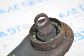 Rear right trunnion Jeep Compass 11-16 with lever, rusty, torn silent block