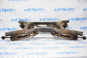 Jeep Compass 11-16 AWD rear subframe rusty, with levers