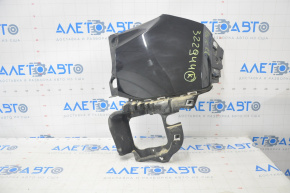 Bumper rear bare right fang Jeep Renegade 15-23 black