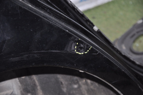 Quarter wing rear right Lexus LS460 LS600h 07-17 black, pokes
