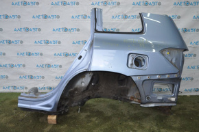 Quarter wing rear left Toyota Highlander 08-13 blue, pokes