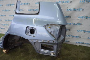 Quarter wing rear left Toyota Highlander 08-13 blue, pokes