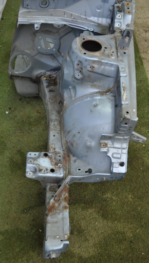 Front quarter left Toyota Highlander 08-13 blue