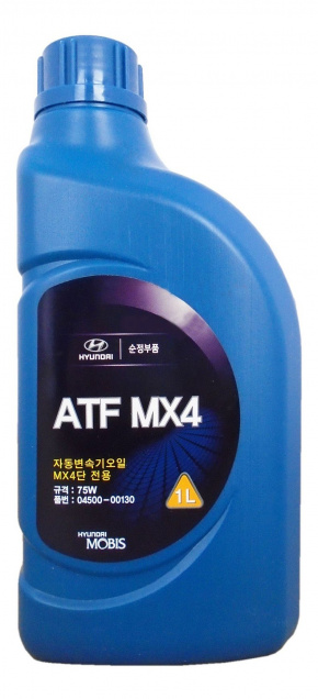 Transmission oil Hyundai ATF MX4 JWS 3314 1l semi-synthetic