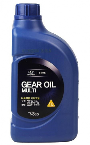 Transmission oil Hyundai SAE 80W-90 MULTI GL 5 1l mineral