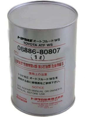 Transmission oil Toyota ATF 1l WS synthetic