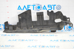 Left radiator deflector Acura MDX 14-16 pre-restoration, tear