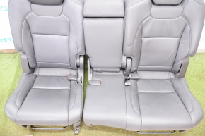 Rear row of seats 2 row Acura MDX 14-16 leather black