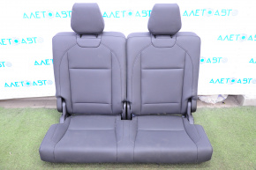 Rear Seats 3rd Row Acura MDX 14-16 Leather, Black