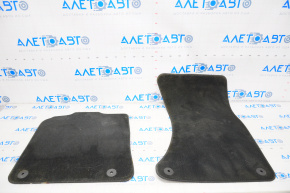 Set of floor mats Audi Q5 8R 09-17 cloth black