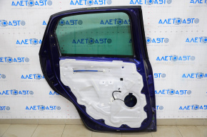 Door assembly rear left Fiat 500L 14-19 blue PBR