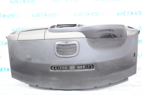 Torpedo front panel without AIRBAG Fiat 500L 14-14 prerest, black with graphite inserts, without plugs