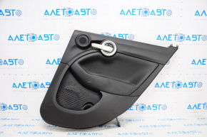 Door trim card rear right Fiat 500X 16-17 leather black, with backlight
