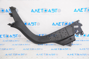 Arch trim right Fiat 500X 16-18 black, upper