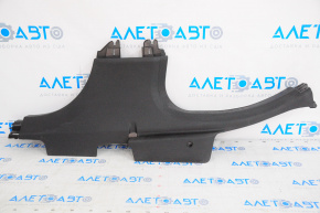 Door sill trim rear right Fiat 500X 16-22 black, scratches