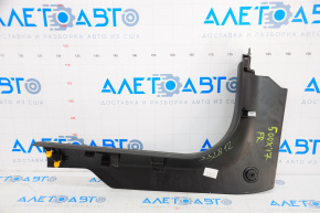 Door sill trim front right Fiat 500X 16-18 black, scratches