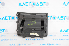 Glove box, lower glove compartment Fiat 500X 16-17 black, scratches