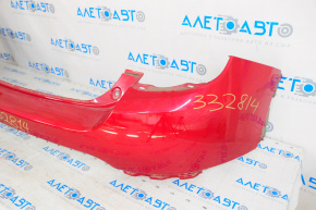 Bumper rear bare upper Fiat 500X 16-22 red