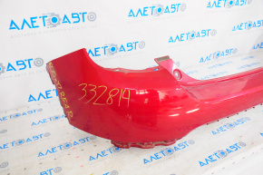Bumper rear bare upper Fiat 500X 16-22 red