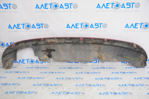 Fiat 500X 16-18 rear bumper lip red, dented, broken mount