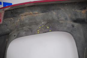 Fiat 500X 16-18 rear bumper lip red, dented, broken mount
