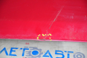 Fiat 500X 16-18 rear bumper lip red, dented, broken mount