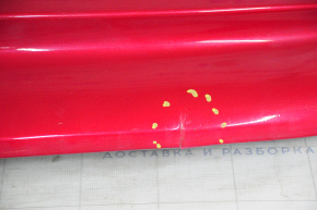 Fiat 500X 16-18 rear bumper lip red, dented, broken mount