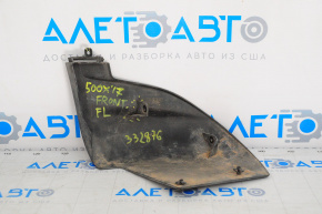 Front bumper lip left Fiat 500X 16-18 pre-rest, cracked mount