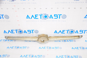 Fiat 500X 16-18 prerest front bumper molding chrome, with badge