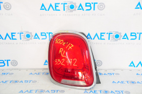 Left headlight Fiat 500X 16-18 with frame, cracks