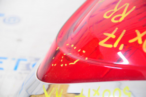 Right headlight Fiat 500X 16-18 with frame, cracks