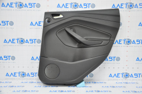 Door trim card rear right Ford Escape MK3 13-19 pre-rest black under speaker, scratch, scuffed