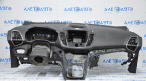 Torpedo front panel with AIRBAG Ford Escape MK3 13-16 prerest, pokes