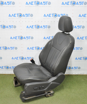 Driver's seat Ford Escape MK3 13-14 with airbag, electric, leather black, worn leather and lining