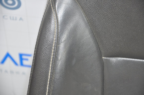 Driver's seat Ford Escape MK3 13-14 with airbag, electric, leather black, worn leather and lining