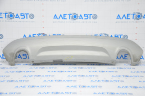 Rear bumper trim lower Ford Escape MK3 13-19 prerest 2 pipes, scratch