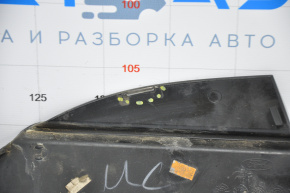 Front bumper grille left Ford Escape MK3 13-16 prerest gloss, broken fastener
