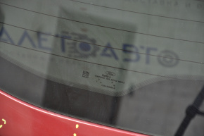 Boot door bare with glass Ford Escape MK3 13-16 red RR pokes