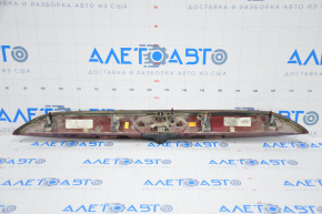 Upper trunk door molding with Ford Escape MK3 13-16 pre-rest emblem for camera, broken mount